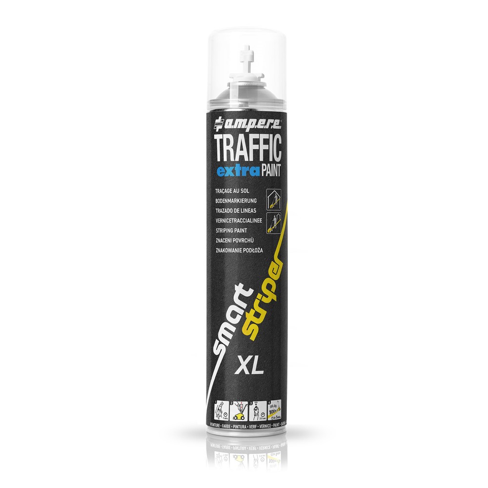 Obrázok výrobku: A.M.P.E.R.E. Farba na podlahové značenie TRAFFIC extra Paint® XL 0,75 l, biela