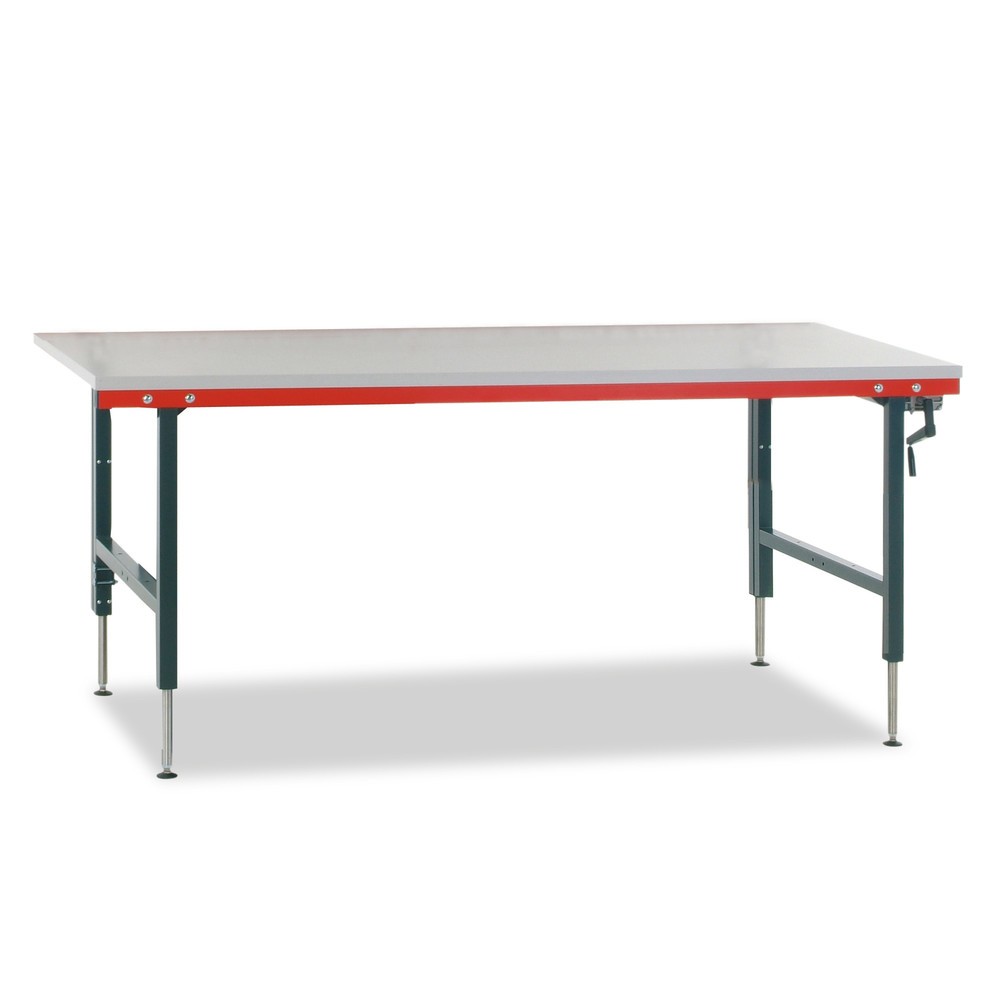 Obrázok výrobku: Baliaci stôl Rocholz s váhou do 60 kg, v × š × h 690 – 960 × 2 000 × 920 mm