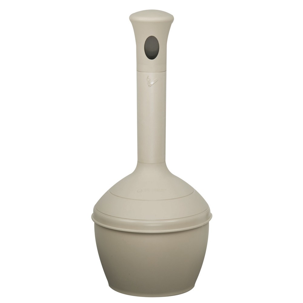 Obrázok výrobku: Justrite Elite™ Safety Stojan Popolník, 15 Liter, Béžová