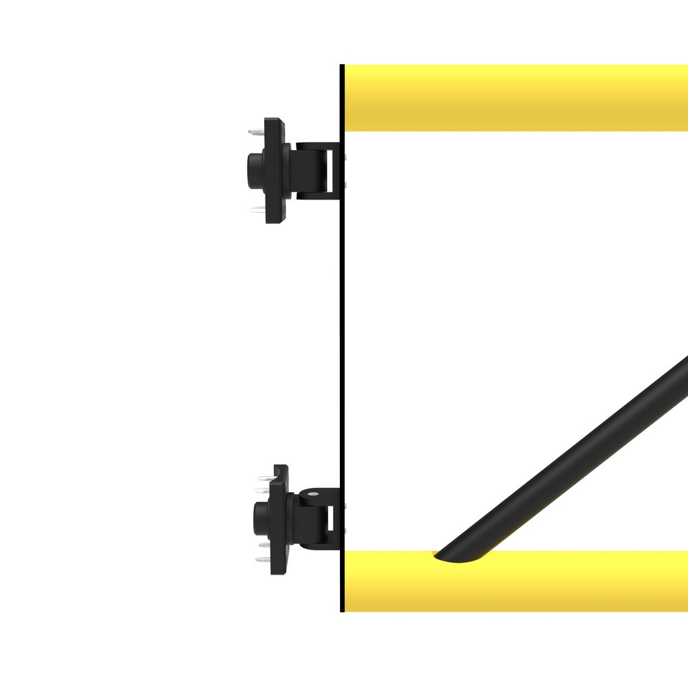 Číslo obrázka výrobku 10: krídlové dvere pre bezpečnostné koľajnice „Delta“, VxŠ 1200 x 1200 mm