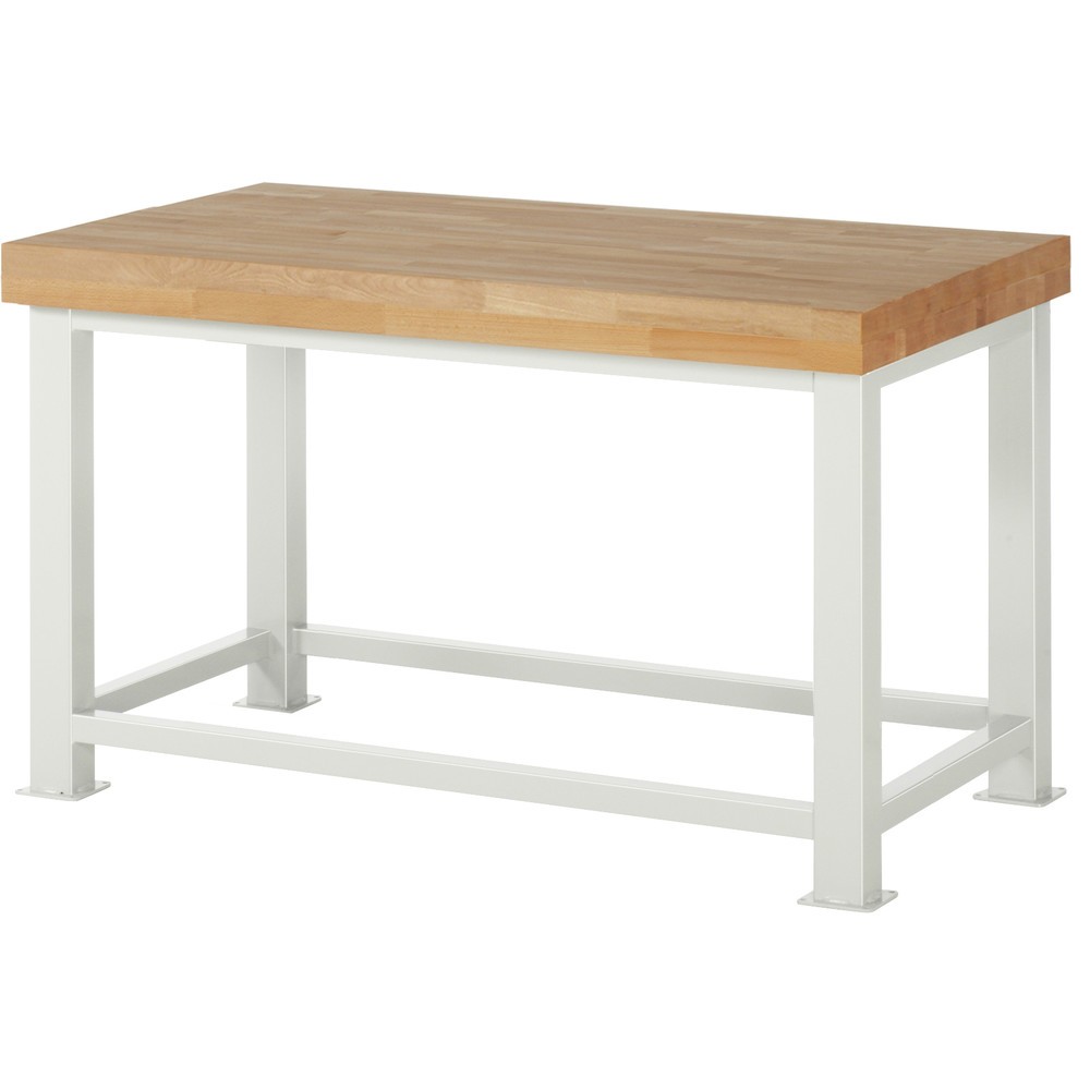 Obrázok výrobku: Pracovný stôl s vysokou nosnosťou RAU, v × š × h 900 × 1 500 × 900 mm, nosnosť max. 4 500 kg
