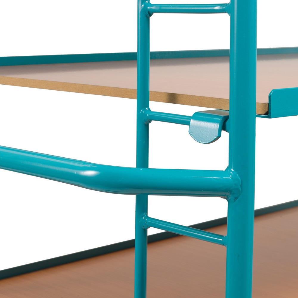 Číslo obrázka výrobku 2: policový vozík Ameise®, 3 variabilné drevené podlahy každý 1,615 x 635 mm