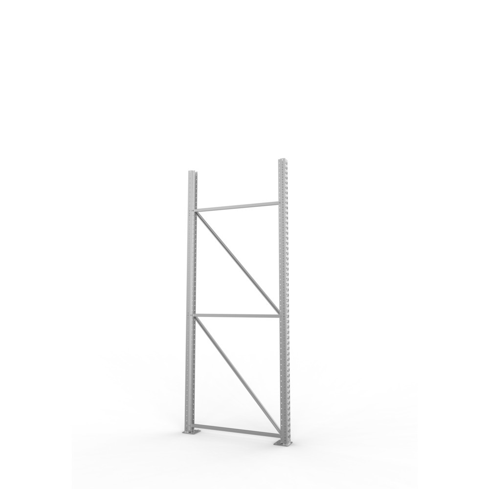 Obrázok výrobku: Stojanový rám 85/20 pre paletový regál MULTIPAL, výška 2 700 mm