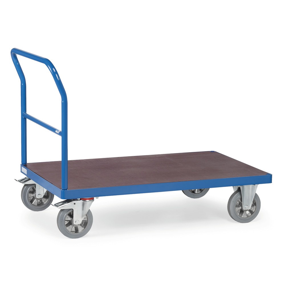 Obrázok výrobku: Heavy-duty plošinový vozík fetra®, s riadidlami, ložná plocha š x H 800 x 1 600 mm
