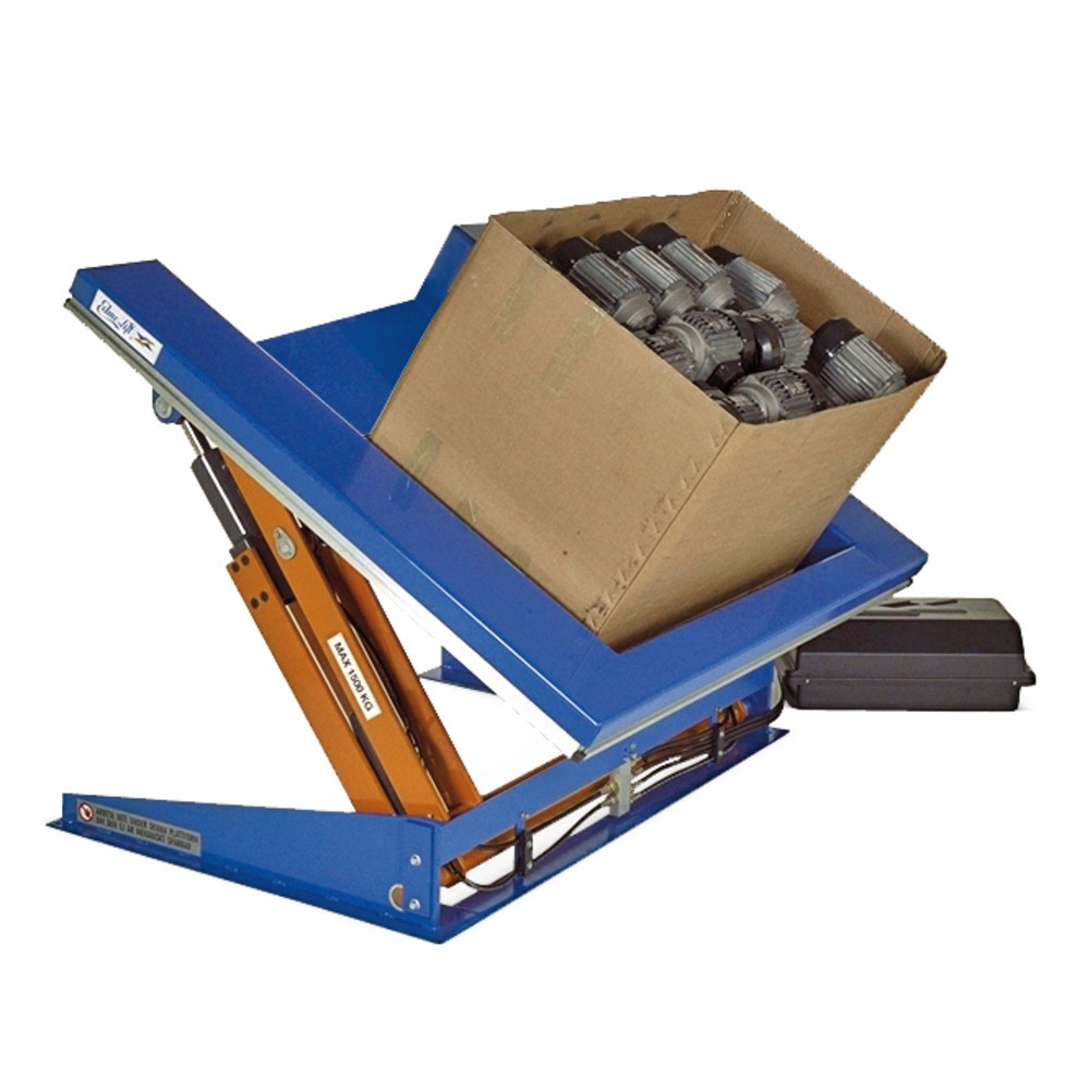 Číslo obrázka výrobku 3: Zdvíhacie zariadenia EdmoLift® s plošinou U, Š x H 1 050 x 1 200 mm, nosnosť 1 500 kg