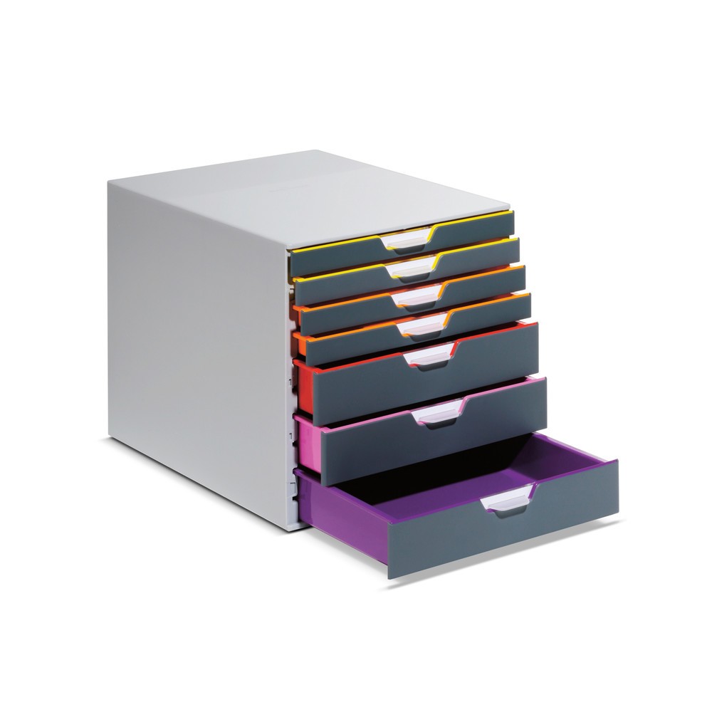 Obrázok výrobku: Zásuvkový box DURABLE Varicolor, 7 zásuviek